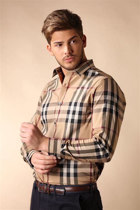 men burberry shirt|Mehr.